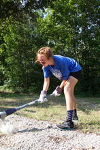 Pickaxe-ing a sidewalk